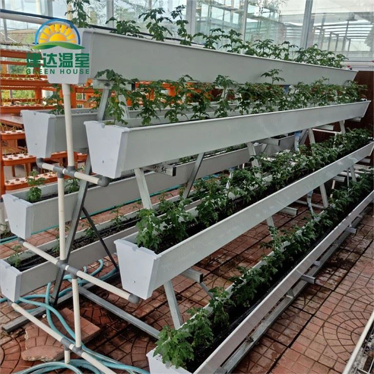 Jgheab de plantare hidroponică din PVC